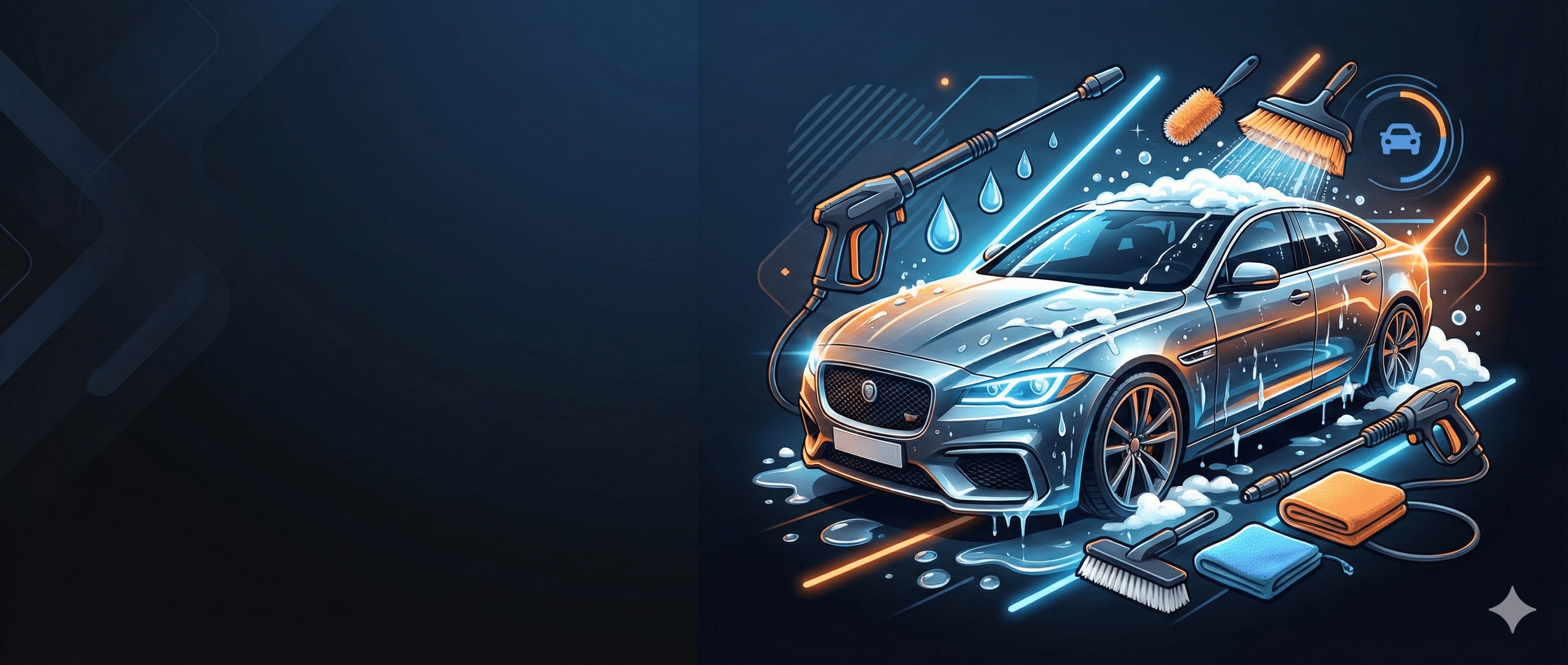 Car Wash Booking Background