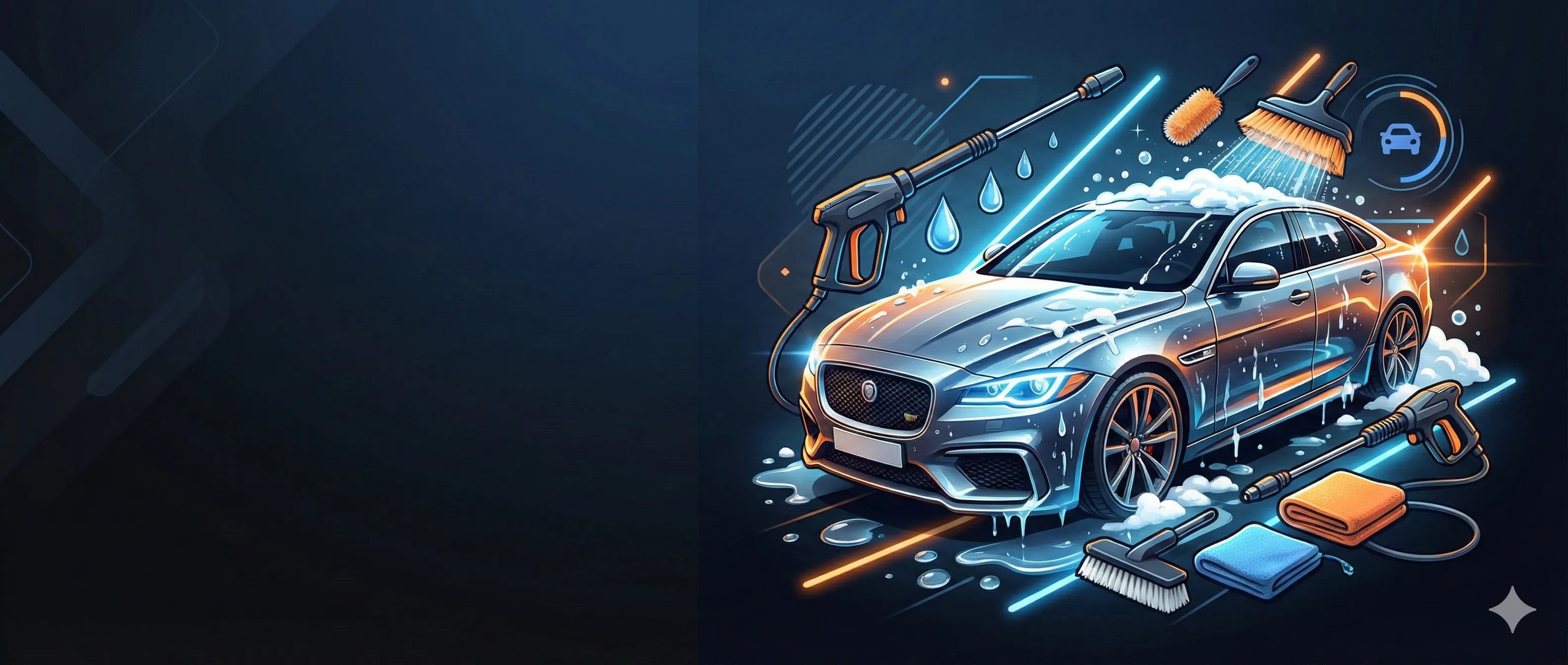 Car Wash Booking Background